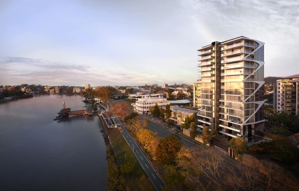 View from river