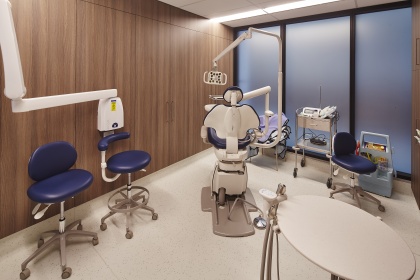 Wood Veneer Treatment Room