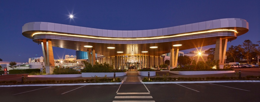 Exterior - wide port cochere