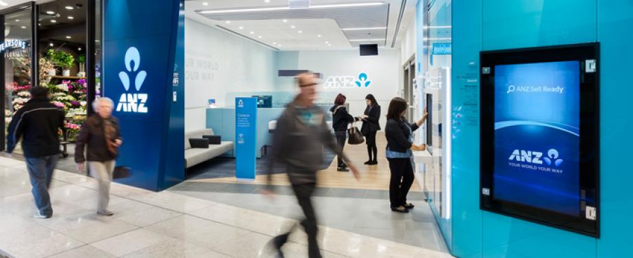 ANZ's retail design shortlisted in the Premier's Design Awards