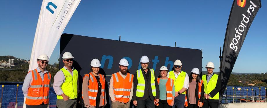 Gosford RSL topping out